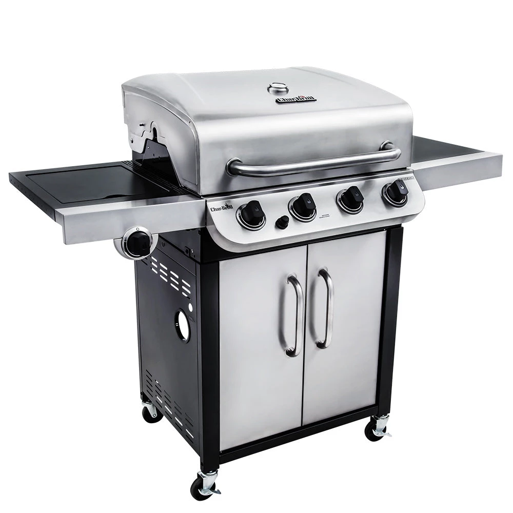 Char-Broil Performance CV 4-Burner Gas BBQ Grill W/Side Burner 3 Char-Broil Performance CV 4-Burner Gas BBQ Grill W/Side Burner