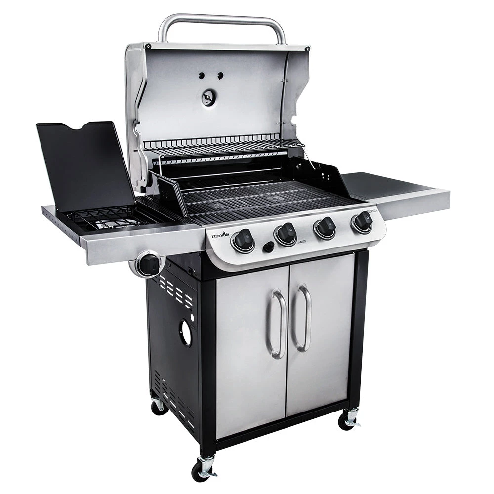 Char-Broil Performance CV 4-Burner Gas BBQ Grill W/Side Burner 6 Char-Broil Performance CV 4-Burner Gas BBQ Grill W/Side Burner
