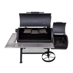 Char-Broil Barbecue Grill Oklahoma Joe's Longhorn Reverse Flow Offset Smoker BBQ Grill (Anthem Series)