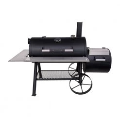 Char-Broil Barbecue Grill Oklahoma Joe's Longhorn Reverse Flow Offset Smoker BBQ Grill (Anthem Series)