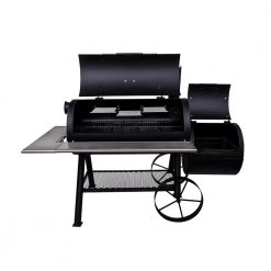 Char-Broil Barbecue Grill Oklahoma Joe's Longhorn Reverse Flow Offset Smoker BBQ Grill (Anthem Series)