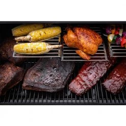 Char-Broil Barbecue Grill Oklahoma Joe's Longhorn Reverse Flow Offset Smoker BBQ Grill (Anthem Series)