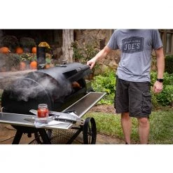 Char-Broil Barbecue Grill Oklahoma Joe's Longhorn Reverse Flow Offset Smoker BBQ Grill (Anthem Series)