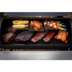 Char-Broil Barbecue Grill Oklahoma Joe's Longhorn Reverse Flow Offset Smoker BBQ Grill (Anthem Series)