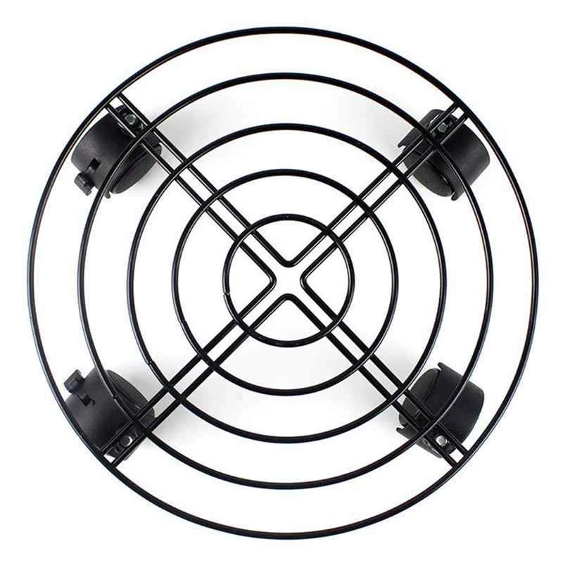 Gardening Supplies Steve & Leif Round Metal Plant Trolley 27cm 4 Gardening Supplies Steve & Leif Round Metal Plant Trolley 27cm