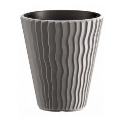 Prosperplast Sandy Vertical Wave Pot (297 X 330mm)
