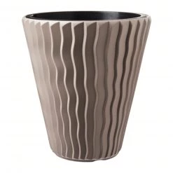 Prosperplast Sandy Vertical Wave Pot (297 X 330mm)