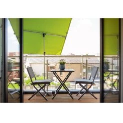 Doppler Balcony Sunshade (White) - [Made In Austria] UV Protection 50+ Home & Lifestyle