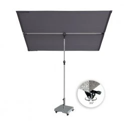 Doppler Home & Lifestyle Balcony Sunshade (Anthracite) - [Made In Austria] UV Protection 50+