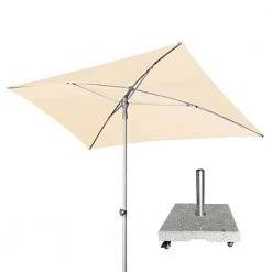 [Made In Austria] Doppler ACT Push-up Balcony Umbrella 225 X 120cm (Beige/Black)