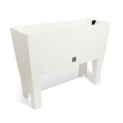 Prosperplast Rato Case High Basket Weave Flower Pot (600x245x460mm) Gardening Supplies