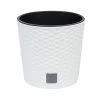 Prosperplast [Made In Poland] Rato Tubus Round Basket Wave Pot (300 X 270mm) + Self Watering System [Bundle Deal] Gardening Supplies