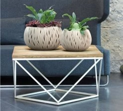 Prosperplast Gardening Supplies Sandy Bowl Vertical Wave Pot (290x190mm)