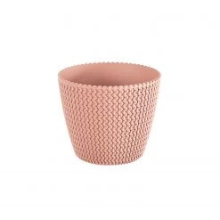 Prosperplast Gardening Supplies Splofy Round Basket Wave Pot (130x108mm)