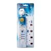 SUM Home & Lifestyle 4 Outlets 3 Pin Portable Socket (3M)