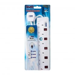 SUM Home & Lifestyle 5 Outlets 3 Pin Portable Socket (3M)