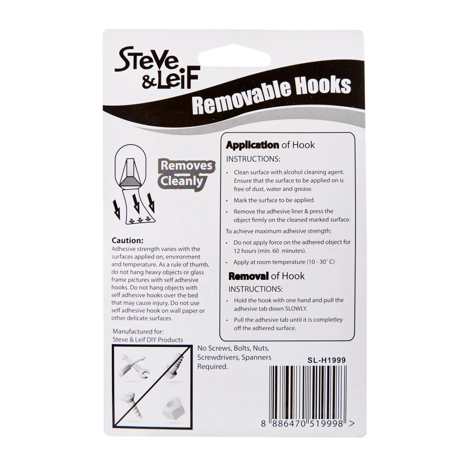 Steve & Leif Home & Lifestyle Small Cosmo Wire Hooks (3 Pcs) 4 Steve & Leif Home & Lifestyle Small Cosmo Wire Hooks (3 Pcs)