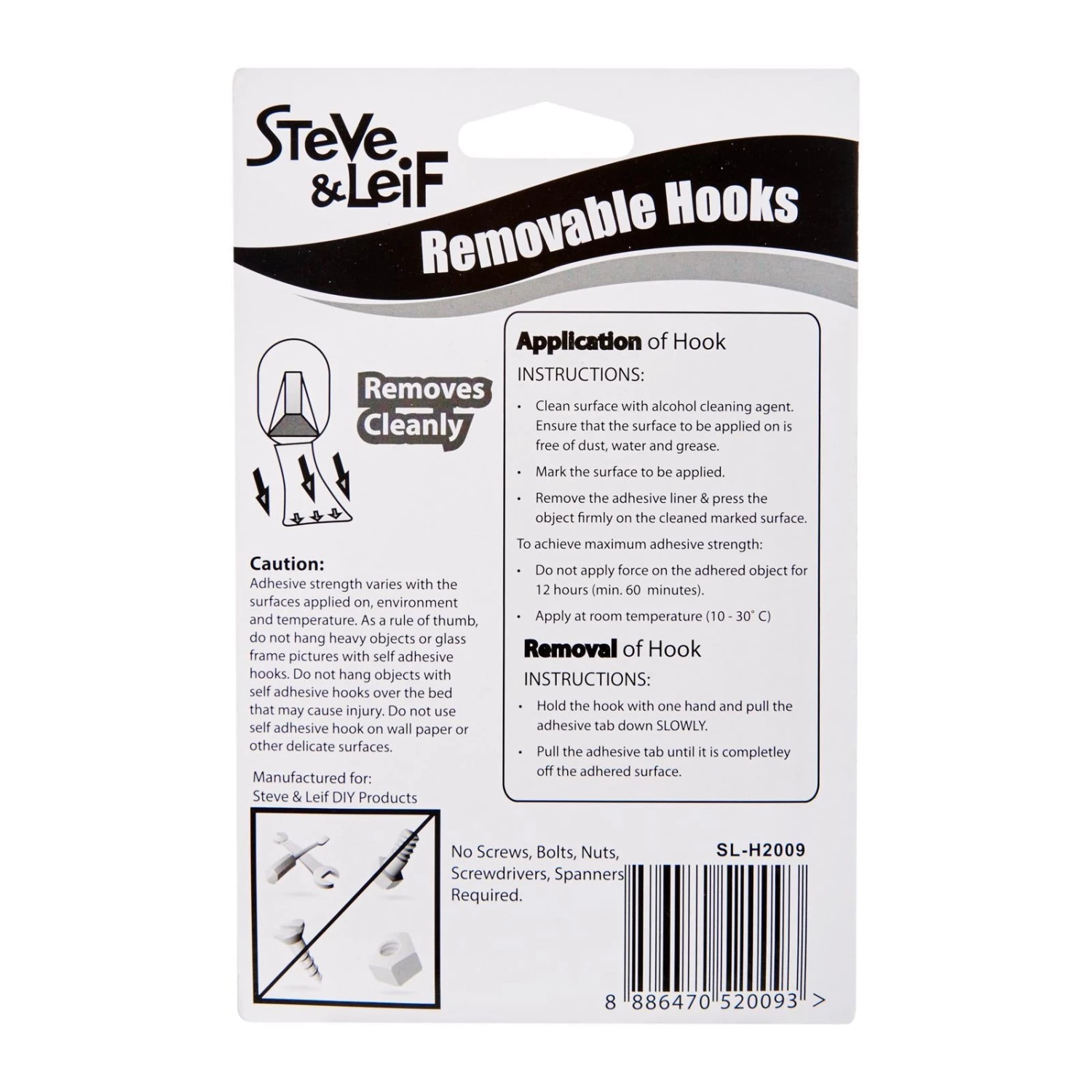 Steve & Leif Medium Cosmo Wire Hooks (2 Pcs) 4 Steve & Leif Medium Cosmo Wire Hooks (2 Pcs)