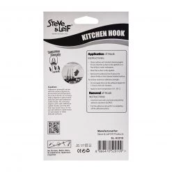Steve & Leif Home & Lifestyle Large Removable Kitchen Hook