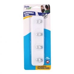 Steve & Leif Home & Lifestyle White Removable Key Holder Hook