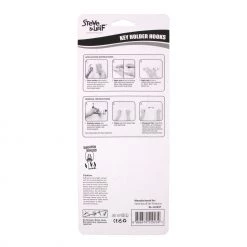 Steve & Leif Home & Lifestyle White Removable Key Holder Hook