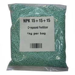 Others White/Green NPK 15-15-15 Compound Fertilizer (1 Kg) Gardening Supplies 5 Others White/Green NPK 15-15-15 Compound Fertilizer (1 Kg) Gardening Supplies