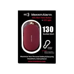 IMaxAlarm Home & Lifestyle SOS Alert Portable Personal Security Alarm Panic Button + Led Light