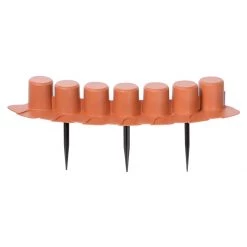 Prosperplast IPAL7 Palisada Garden Decorative Fence (2350mm X 250mm) Gardening Supplies