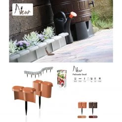 Prosperplast Palisada Snail Lawn Separator Gardening Supplies