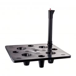 Prosperplast [Made In Poland] Urbi Square Pot (325x325x610mm) White + Self Watering System [Bundle Deal]