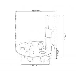 Prosperplast Massive Self Watering System Gardening Supplies