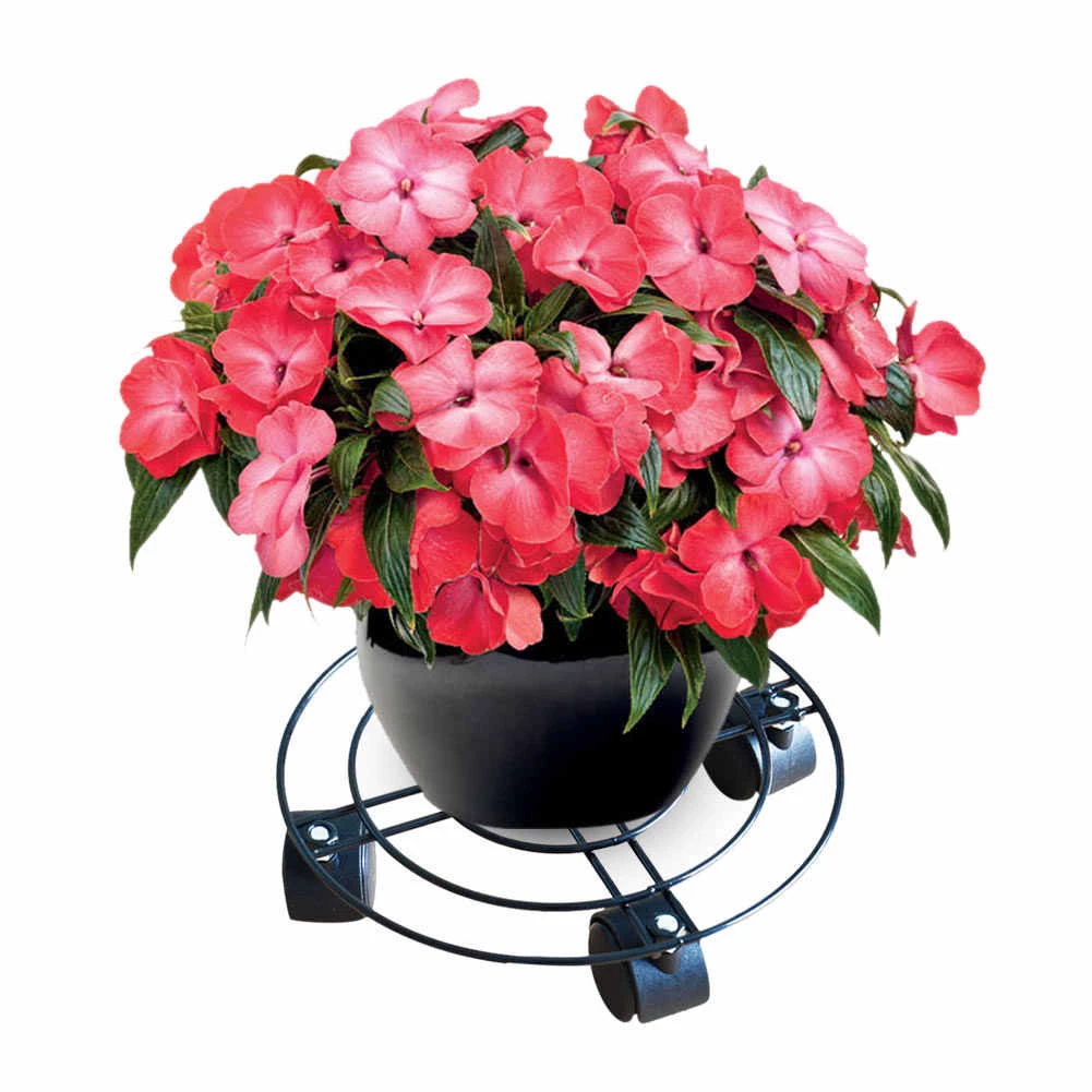 Gardening Supplies Steve & Leif Round Metal Plant Trolley 27cm 14 Gardening Supplies Steve & Leif Round Metal Plant Trolley 27cm