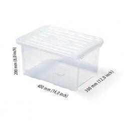 Prosperplast Household Transparent Cargobox With Lid
