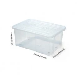 Prosperplast Household Transparent Cargobox With Lid