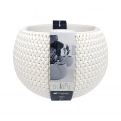 Prosperplast Splofy Bowl Basket Wave Pot (290x190mm) Gardening Supplies