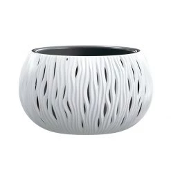 Prosperplast Gardening Supplies Sandy Bowl Vertical Wave Pot (290x190mm)