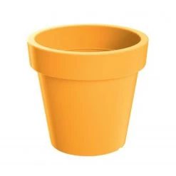 Prosperplast Lofly Pot (245x225mm) - Indian Yellow