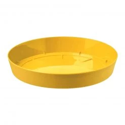 Prosperplast Gardening Supplies Lofly Saucer 190mm - Indian Yellow