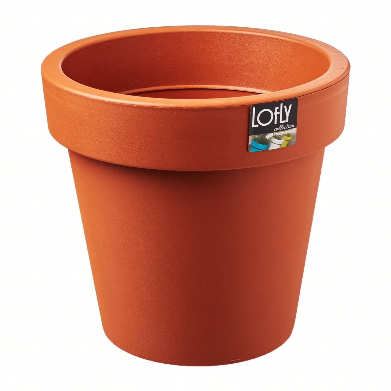 Prosperplast Lofly Pot (245x225mm) - Terracotta 3 Prosperplast Lofly Pot (245x225mm) - Terracotta