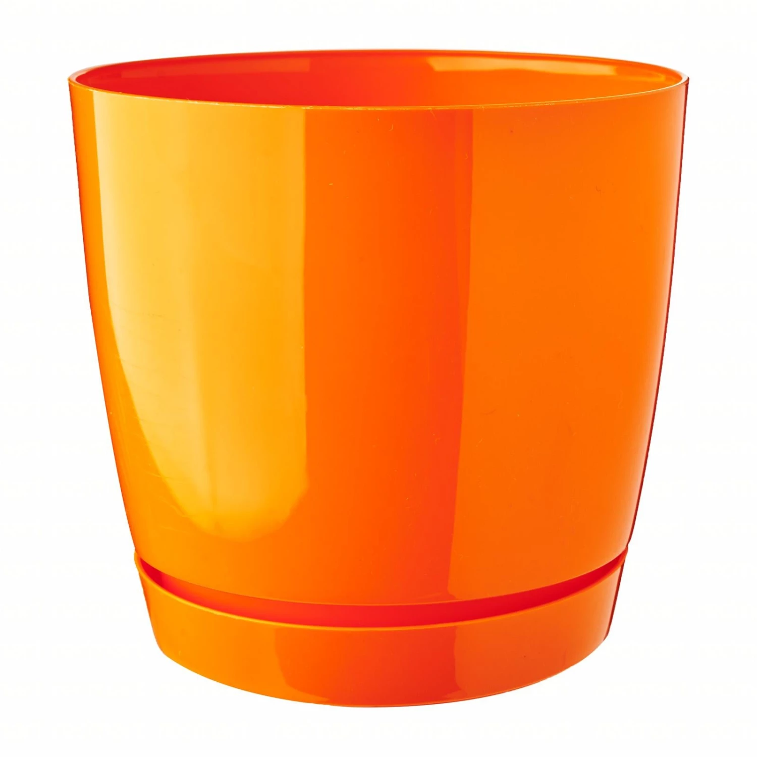 Prosperplast Coubi Round Pot (155x142mm) - Orange Gardening Supplies 3 Prosperplast Coubi Round Pot (155x142mm) - Orange Gardening Supplies