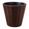 Prosperplast Woode Wood Grain Pot (299x281mm) Gardening Supplies