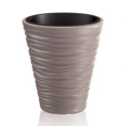 Prosperplast Sand Horizontal Wave Pot (295X330mm) Gardening Supplies