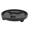 Prosperplast Gardening Supplies Rondo Plant Rolling Saucer (305x90mm) - Black