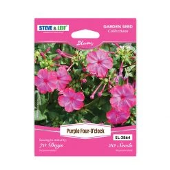 Steve & Leif Purple Four-O'clock Seeds Gardening Supplies