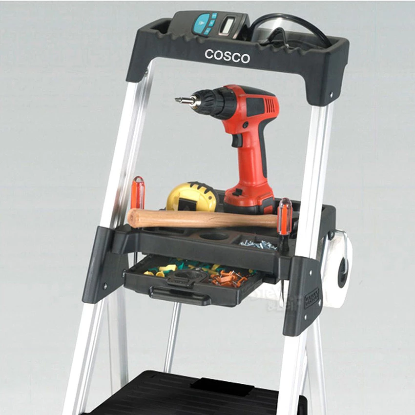 Cosco 4 Steps Signature Aluminium Ladder 8 Cosco 4 Steps Signature Aluminium Ladder