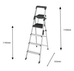 Cosco 4 Steps Signature Aluminium Ladder 10 Cosco 4 Steps Signature Aluminium Ladder
