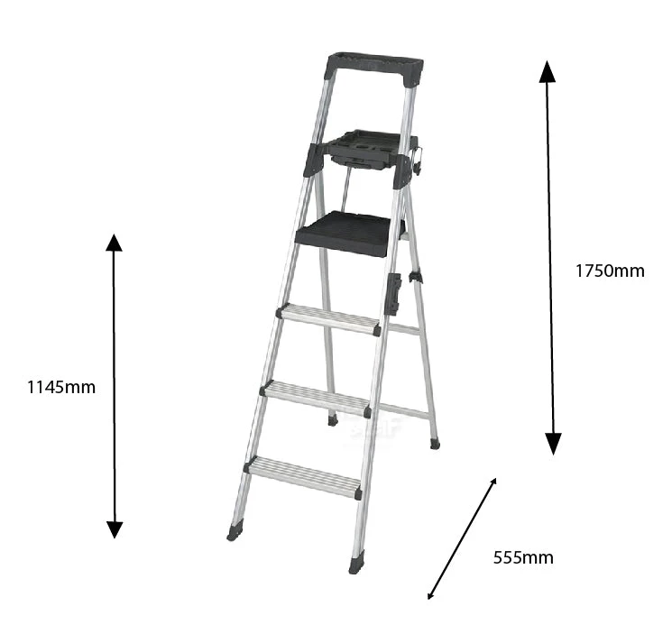 Cosco 4 Steps Signature Aluminium Ladder 5 Cosco 4 Steps Signature Aluminium Ladder