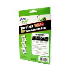 Steve & Leif Home & Lifestyle Seal & Lock Flat Vacuum Storage Bag (Large) - 2 Pcs