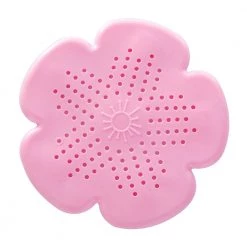 Steve & Leif 2Pcs Flower-Shaped Anti-Clog Silicone Mat (Assorted Colours)
