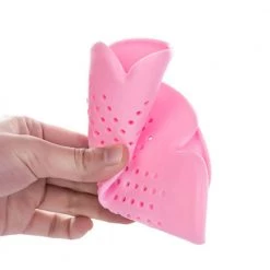 Steve & Leif 2Pcs Flower-Shaped Anti-Clog Silicone Mat (Assorted Colours)